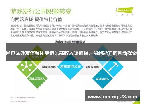 通过举办友谊赛拓宽俱乐部收入渠道提升盈利能力的创新探索 通过举办友谊赛拓宽俱乐部收入渠道提升盈利能力的创新探索